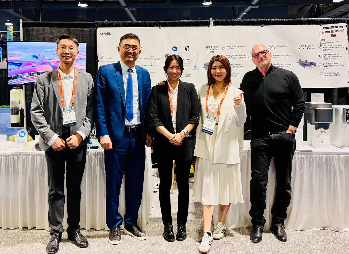 Innovate Break Boundaries: ANGEL Presents Breakthrough Technologies at the 2025 WQA Convention & Expo - 翻译中...