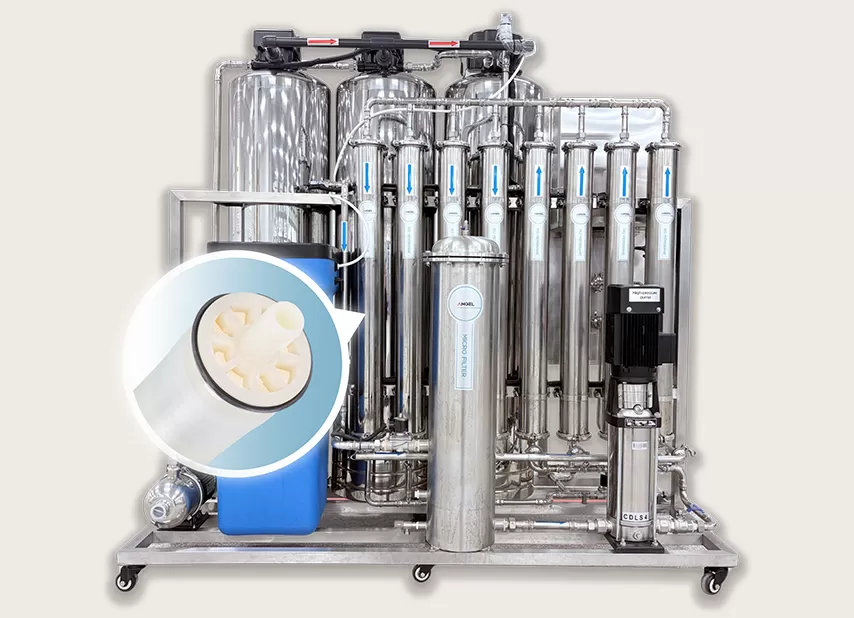 Pilihan keluaran air yang ditentukan